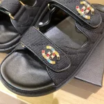 xiao xiang feng -Look Sandals with Magic Tape-box - Image 4
