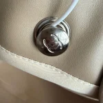 Woven striped beach bag- no box - Image 3