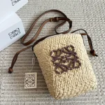 Straw Mini Bucket Bag-box - Image 2
