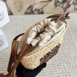 Straw Mini Bucket Bag-box - Image 6