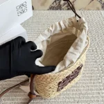Straw Mini Bucket Bag-box - Image 3