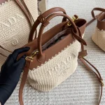 Exquisite Straw Woven Bag-no box - Image 9