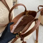 Exquisite Straw Woven Bag-no box - Image 3