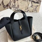 Cowhide basket bag-box