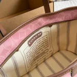 The Ultimate Summer Essential: Chic Pink Woven Basket Tote Bag-box - Image 6