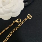 Celebrate Success: Double C Wheat & Floral Necklace – An Opulent Accessory for the Modern Woman-box - Image 2