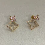 New Pink Diamond Studs-box - Image 2