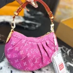L brand Denim Hobo Bag- no gift box - Image 5