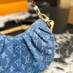 L brand Denim Hobo Bag- no gift box - Image 2
