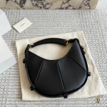 Leather with horn handles and antique gold buckles—vintage yet edgy-no box - Image 12