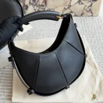 Leather with horn handles and antique gold buckles—vintage yet edgy-no box - Image 11