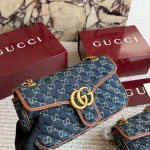 A total must-have. The ultimate Marmont: classic Double G upgraded, in real leather-box - Image 13