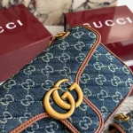 A total must-have. The ultimate Marmont: classic Double G upgraded, in real leather-box - Image 12