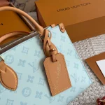 Ice Blue Monogram Tote-box - Image 3