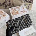 Navy Blue Monogram Shoulder Bag-box - Image 7