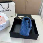 Classic Denim Chain Flap Bag-box - Image 4