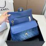 Classic Denim Chain Flap Bag-box - Image 9