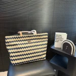 The woven material is lightweight and durable, making it perfect for spring and summer outings-no box - Image 3