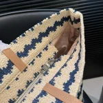 The woven material is lightweight and durable, making it perfect for spring and summer outings-no box - Image 9