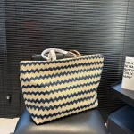 The woven material is lightweight and durable, making it perfect for spring and summer outings-no box - Image 7