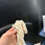 Off-white Crochet Bag-no box - Image 6