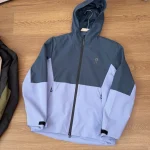 Spring New Arrival: Outdoor Casual Hooded Color Block Windbreaker Jacket - Image 2