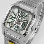 Skeleton Quartz Santos Watch-box - Image 6