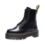 Side-Zip High-Cut Chunky Heel Martin Boots-box - Image 7