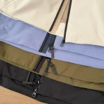 Spring New Arrival: Outdoor Casual Hooded Color Block Windbreaker Jacket - Image 6