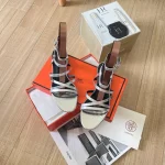 H-Buckle Cross-Strap Sandals-box - Image 17