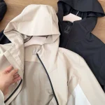 Spring New Arrival: Outdoor Casual Hooded Color Block Windbreaker Jacket - Image 13