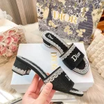 Breathtaking New Drop: Summer Capsule 3D Embroidered Resort Slides-box - Image 13