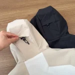 Spring New Arrival: Outdoor Casual Hooded Color Block Windbreaker Jacket - Image 10
