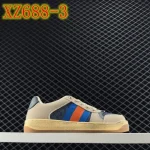 XZ688 gucci istressed creener sneaker - Image 4
