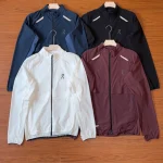 Lightweight breathable quick-dry outdoor sun protection jacket with stand collar for spring/summer(Temporarily out of stock. Please do not place an order)