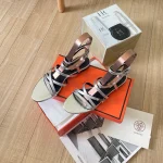 H-Buckle Cross-Strap Sandals-box - Image 2