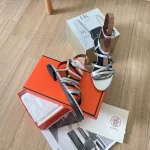 H-Buckle Cross-Strap Sandals-box - Image 10