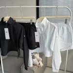Breathable Thin Long Sleeve Sun Protection Jacket. Women's Loose Fit Stand-Collar Cropped Coat for Summer