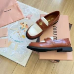 New Three-Color MM Gold Coin Loafers-box - Image 13