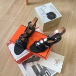 H-Buckle Cross-Strap Sandals-box - Image 13
