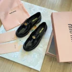 New Three-Color MM Gold Coin Loafers-box - Image 11