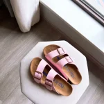 BIRKENSTOCK Spring\/Summer Fashion Leather Slippers for Men and Women - Image 5