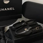 New Double C Buckle Loafers-box - Image 6