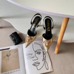 Face high-heeled sandals-box - Image 4