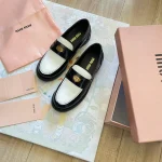 New Three-Color MM Gold Coin Loafers-box - Image 8