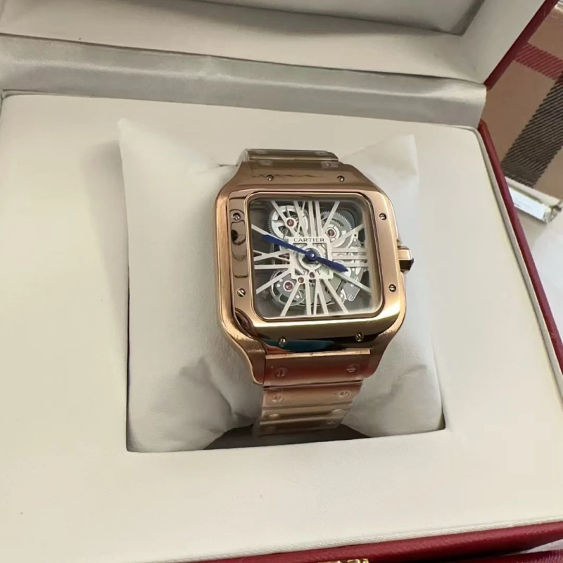cfc4473e0bc224148f3deedc197db0e4 Skeleton Quartz Santos Watch-box - Image 1