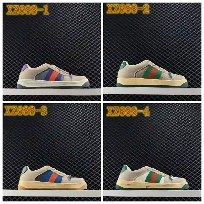 d15cf0c1ab XZ688 gucci istressed creener sneaker - Image 1