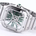 Skeleton Quartz Santos Watch-box - Image 2