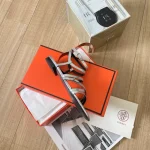 H-Buckle Cross-Strap Sandals-box - Image 6