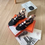 H-Buckle Cross-Strap Sandals-box - Image 5